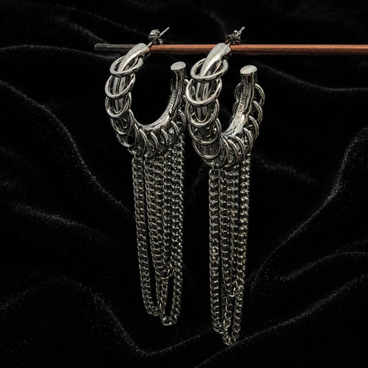 Aftershock hoop earrings