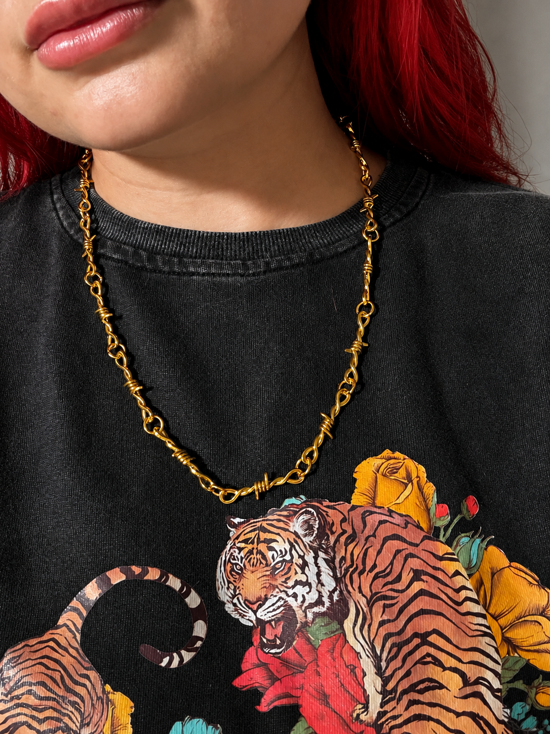 Barbed Wire Necklace