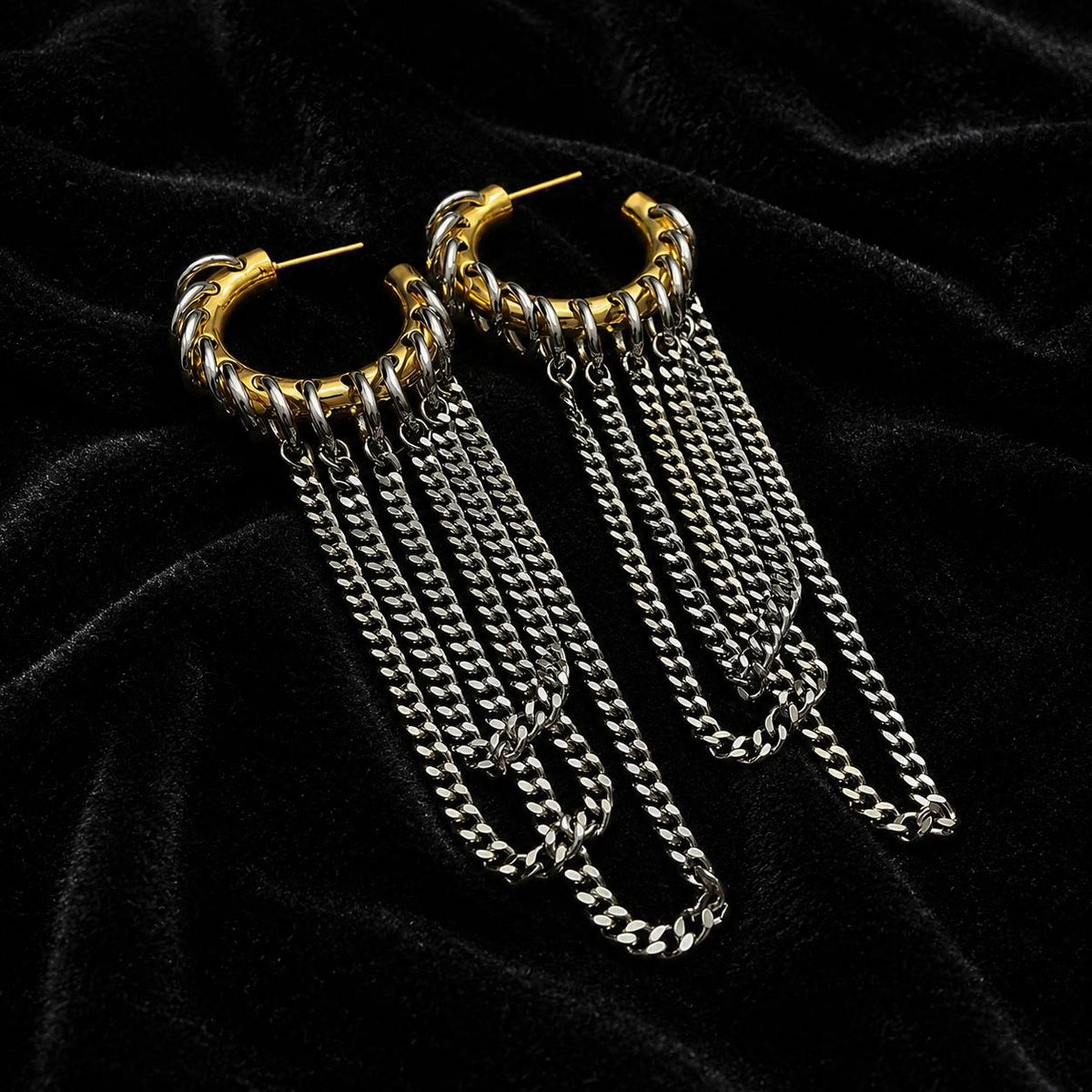 Aftershock hoop earrings