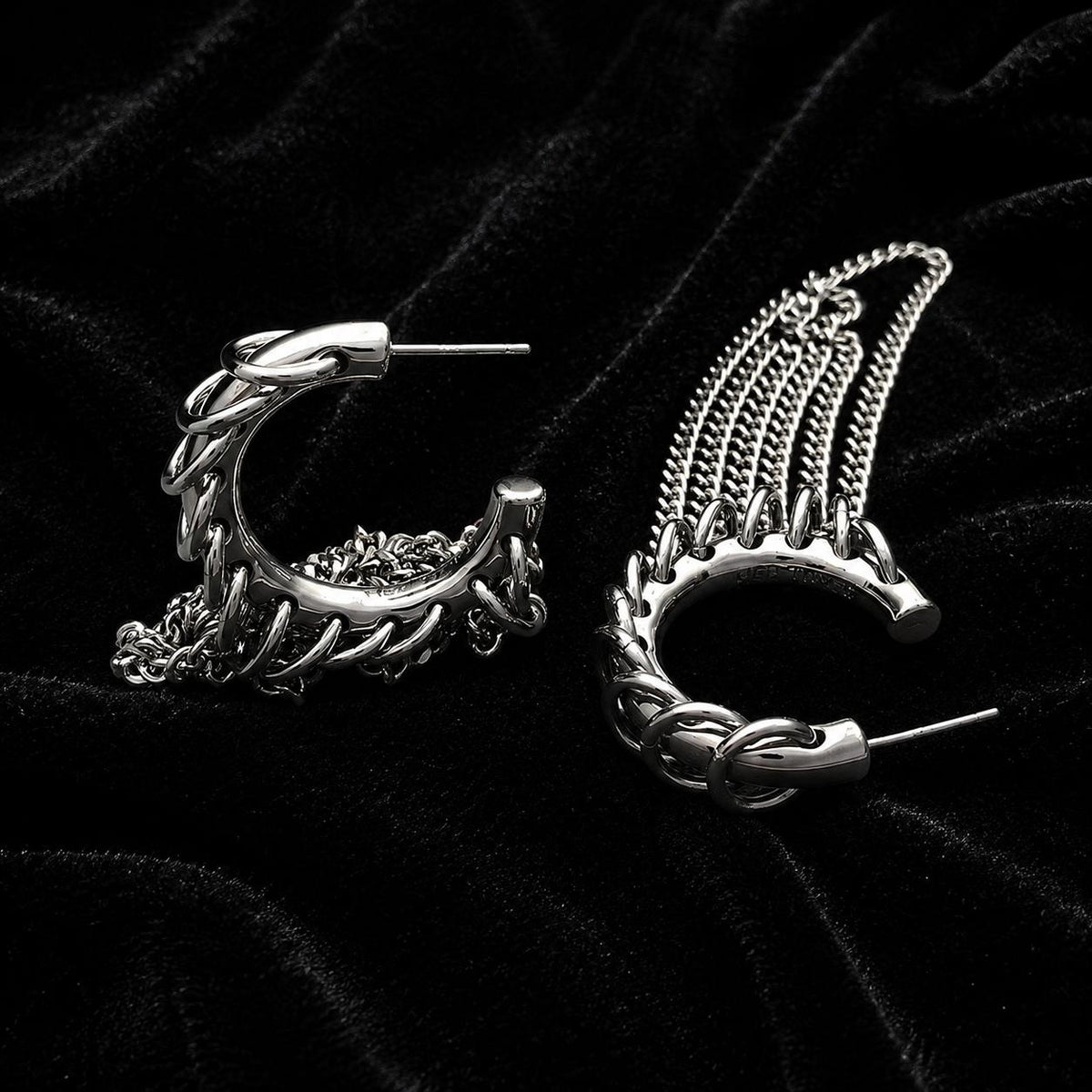 Aftershock hoop earrings
