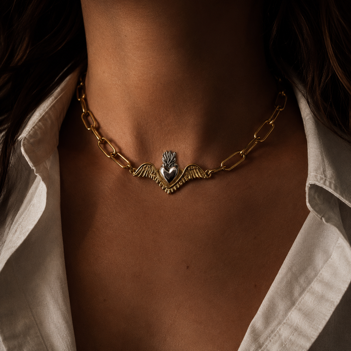 Guardian Heart Necklace