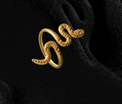 Snake Adjustable Ring
