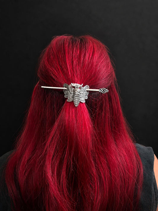 Deathmoth Hair Pin
